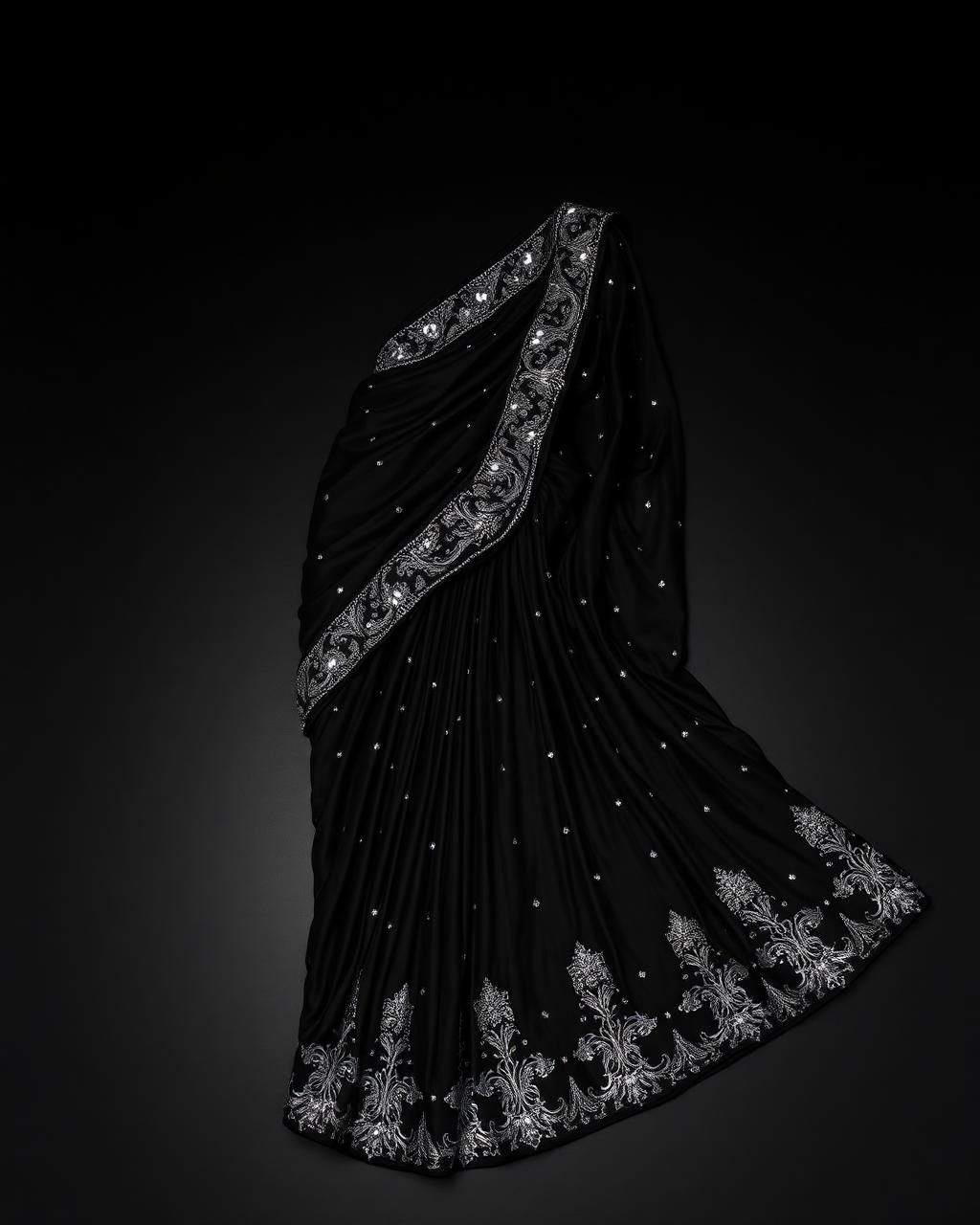 Kaala Noir Sequin