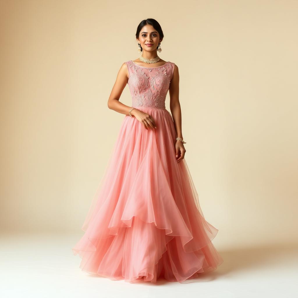 Gulaabi Dusty Rose Dress